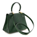 Lizard Mini Kelly Sellier 20 Vert Moyen