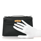 Swift Kelly Pochette Clutch Black
