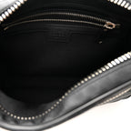 Soft GG Supreme Monogram Web Belt Bag Black Grey