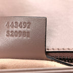 Calfskin Matelasse Small GG Marmont Shoulder Bag Porcelain Rose