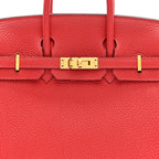 Togo Birkin 25 Rouge Pivoine