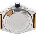 Stainless Steel Alligator Diamond Bezel 38mm Chronomat Automatic Watch Ice Blue A17356