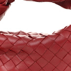 Nappa Intrecciato Mini Jodie Dark Red