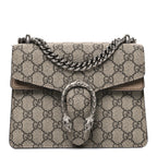 GG Supreme Monogram Mini Dionysus Shoulder Bag Taupe