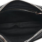 Soft GG Supreme Monogram Web Belt Bag Black Grey