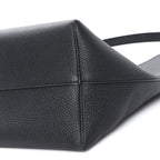 Grained Calfskin Medium N/S Park Tote Black