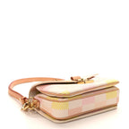 Damier Giant Pochette Metis East West Peach