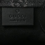 Denim Cuoio Harness GG Monogram Mini Ophidia Tote Bag  Black Medium Grey