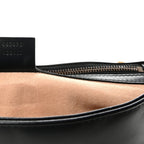 Calfskin Matelasse Medium GG Marmont Shoulder Bag Black