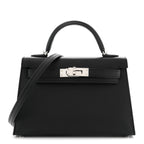 Epsom Mini Kelly Sellier 20 Black