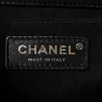 Lambskin Quilted Medium Boy Flap Black