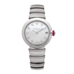 Stainless Steel Diamond Mother of Pearl 33mm Lucea Automatic Watch