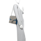 GG Supreme Monogram Medium Dionysus Shoulder Bag Blue