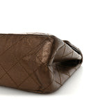 Metallic Aged Calfskin Quilted 2.55 Reissue 227 Flap Bronze