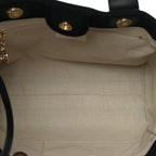 Mixed Fibers Small Deauville Tote Black
