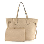 Empreinte Monogram Giant Neverfull MM Cream