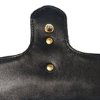 Velvet Matelasse Mini GG Marmont Shoulder Bag Black