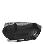 Guccissima Web Belt Bag Black