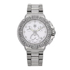 Stainless Steel Diamond Bezel Mother of Pearl 36mm Formula 1 Lady Quartz Watch CAC1310