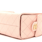 Caviar Quilted Mini Chanel 25 Handbag Light Pink