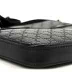 Guccissima Signature Small Messenger Bag Black