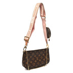 Monogram Multi Pochette Accessories Rose Clair