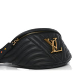 Calfskin Quilted New Wave Bumbag Black