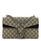 GG Supreme Monogram Small Dionysus Shoulder Bag Black