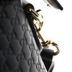 Soft Microguccissima Dome Satchel Navy