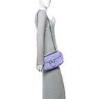 Calfskin Matelasse Small GG Marmont Shoulder Bag Lapis