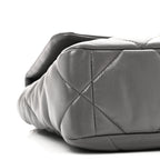 Lambskin Quilted Medium Chanel 19 Flap Grey
