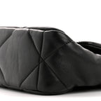 Lambskin Quilted Medium Chanel 19 Flap Black