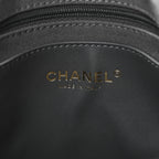 Shiny Lambskin Quilted Large Trendy Pockets Hobo Grey