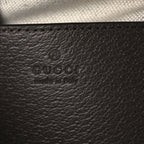 GG Supreme Monogram Textured Dollar Calfskin Mini Ophidia Top Handle Square Shoulder Bag Beige Ebony New Acero