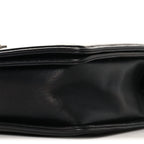 Lambskin Quilted New Medium Boy Flap Black