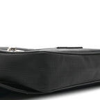 Soft GG Supreme Monogram Web Belt Bag Black Grey