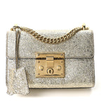 Galassia Small Padlock Shoulder Bag Platino