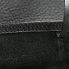 Grained Calfskin Medium N/S Park Tote Black