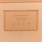 LV X TM Monogram Multicolor Neverfull MM White