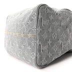 Monogram Denim Speedy Soft 30 Washed Gray