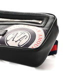 GG Supreme Monogram Night Courrier Belt Bag Black Multicolor