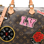 Monogram Patches Speedy Bandouliere 30