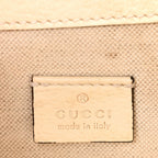 Textured Calfskin Crystal Mini Dionysus Shoulder Bag Mystic White