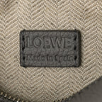 Soft Grained Calfskin Mini Puzzle Edge Bag Gunmetal