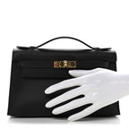 Swift Kelly Pochette Clutch Black