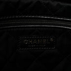 Shiny Calfskin Quilted Small Chanel 22 Black