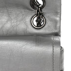 Metallic Aged Calfskin Quilted 2.55 Reissue 226 Flap Silver