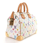 Monogram Multicolor Speedy 30 White