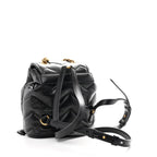 Nappa Chevron Matelasse GG Marmont Backpack Black