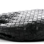 Nappa Intrecciato Small Jodie Hobo Black